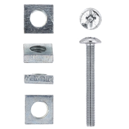 Gutter Bolt & Nut - Zinc Plated